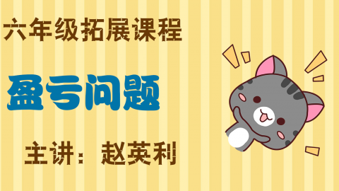 盈亏问题（6年级）